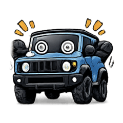 ちいさなSUVくんの気持ちスタンプ5