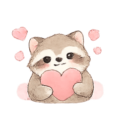 ゆるふわあらいぐまちゃん