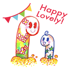 カラフルちんあなご