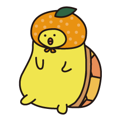 こうらアニマルズ - ひよこちゃんとみかん