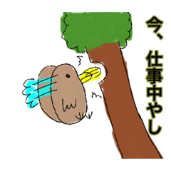 働くきつつき