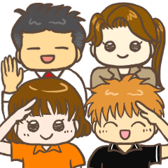 はたらくみんなのやる気スタンプ