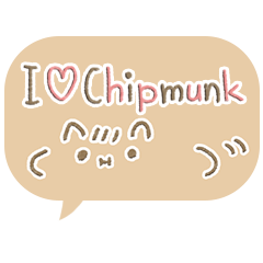 シマリス顔文字.1