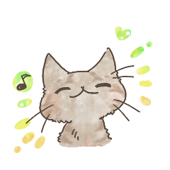 キジトラ猫の日常生活。