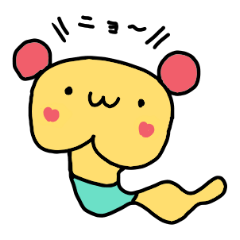 かわいい毛虫のにょろたん