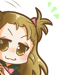 いおりちゃんスタンプ