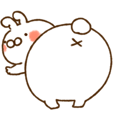 使いやすい動き♡ねことうさぎ