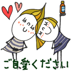 mottoのなかよしスタンプ♡気持ち伝える
