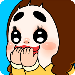 しょーちゃん　へんなかお　もじなし