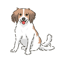 コーイケルホンディエっぽいスタンプ