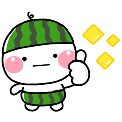 毎年使える♡夏の輝くフルーツのスタンプ