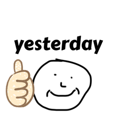 初めてのスタンプだヨ