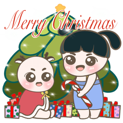 Guka and Kuxo first christmas