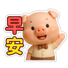 Piggy Daily Greetings