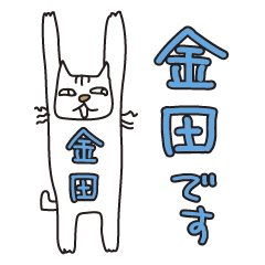 ばんざい猫 金田用