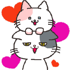 日常系ねこスタンプ