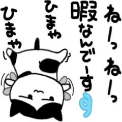 普通のねこさんのスタンプ