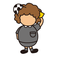 サッカーのジャッジくん