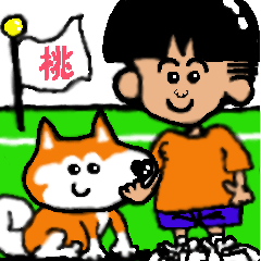 テニス部幼稚園編　桃組