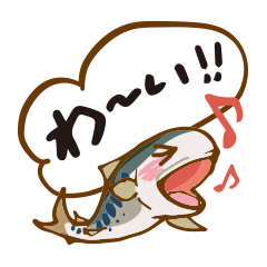 フライフィッシングで吹き出し会話