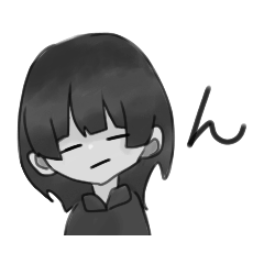 モノクロちゃん(   ◜ω◝ )