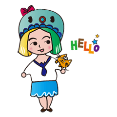 たこ子 & みかん