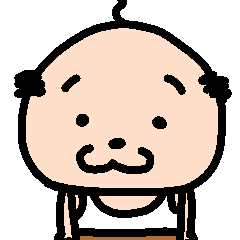 ねこおじさん。