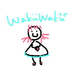 ３色ラクガキちゃん