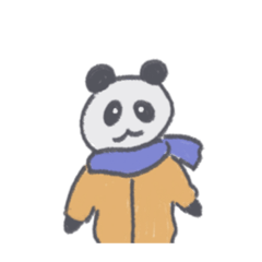 年末年始のパンダの日常