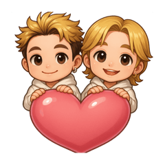 白パーカーの男の子たち