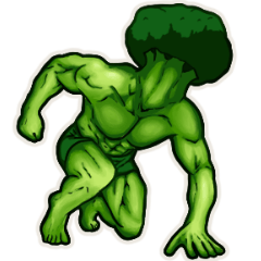 筋肉★ブロッコリー(文字無し)
