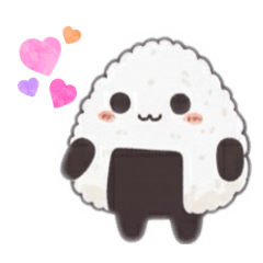 かわいいおにぎりくんの日常スタンプ