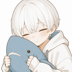 白髪くんと小さなサメ