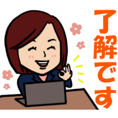 ボブの社会人女性