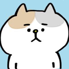 【どよ〜んなネコ】