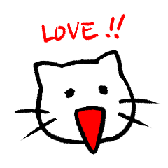 白猫のフランソワ・ボワーズはノンビリ猫３