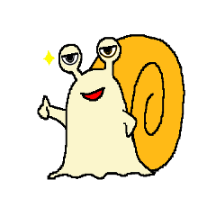 カタツムリの「つむりん」