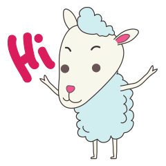 羊ドリー ステッカー