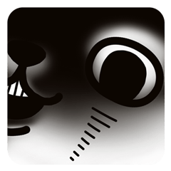 目が合う白いアイツ