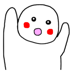 ましゅまるくんの癒し励ましスタンプ