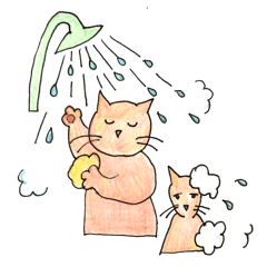 無難な猫さんスタンプ