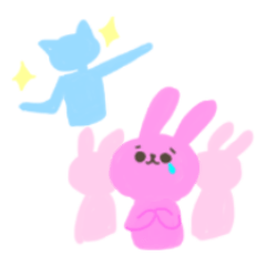 推ししか見えないヲタクうさぎちゃん