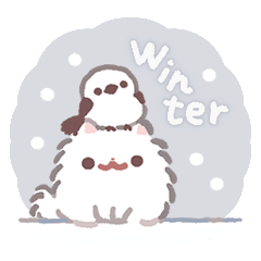 ポメラニアンもち -冬編-