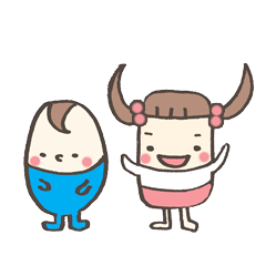 四角い姉と長丸な弟 2