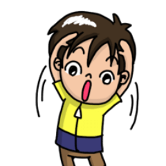 いつものすたんぷ(少年)