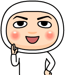 白タイツ46号★アバタースタンプ