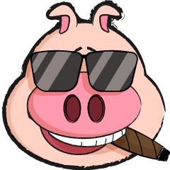 豚さん日常会話スタンプ