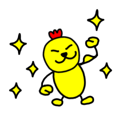 かわいい動物8『とり』　LINEスタンプの日