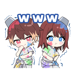 バケ会 オリジナルスタンプ