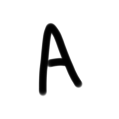 英語大文字スタンプ